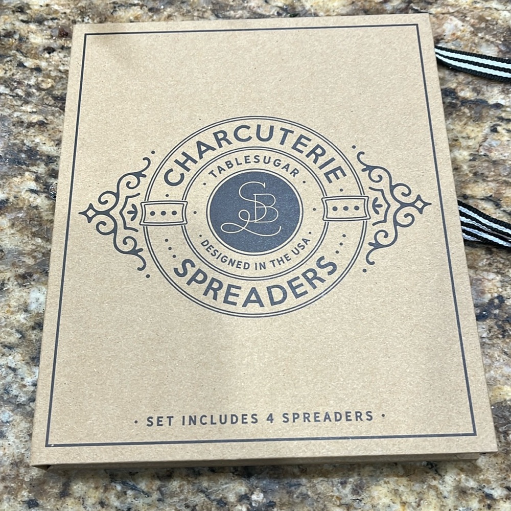 Table sugar 
Charcuterie spreaders